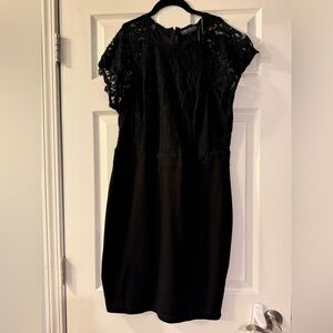 Forever 21 Black Lace Mini Dress